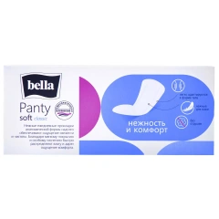 Ежедневные прокладки Panty Soft Classic, 20 шт Bella (Польша) купить по цене 94 руб.