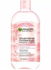 Мицеллярная розовая вода "Очищение + сияние", 700 мл Garnier (Франция) купить по цене 1 080 руб.