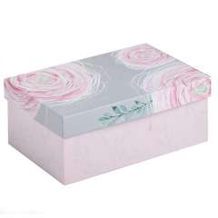 Коробка прямоугольная "Цветы" 28 х 18,8 х 11,5 см Подарочная упаковка купить по цене 580 руб.