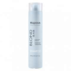 Kapous Professional Blond Bar - Освежающий шампунь для волос оттенков блонд 300 мл Kapous Professional (Россия) купить по цене 339 руб.