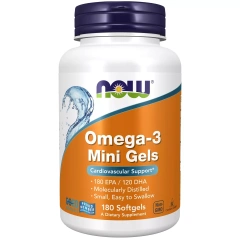 Комплекс Omega-3, 180 мини-капсул х 740 мг Now Foods (США) купить по цене 4 804 руб.