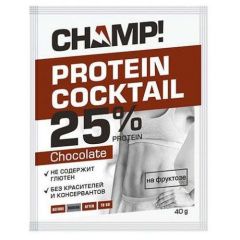 Леовит Champ - Коктейль протеиновый шоколадный 40 гр Леовит (Россия) купить по цене 123 руб.