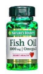 Nature's Bounty - Рыбий жир 1000 мг, Омега-3 50 капсул Nature's Bounty (США) купить по цене 1 303 руб.