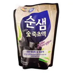 Средство для мытья посуды "Бамбуковый уголь", сменный блок 1000 мл Kerasys (Корея) купить по цене 739 руб.