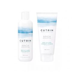 Cutrin Ainoa - Набор "Для увлажнения волос" (Шампунь 300 мл, Кондиционер 200 мл) Cutrin (Финляндия) купить по цене 1 846 руб.