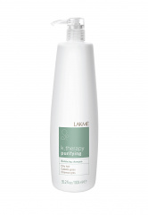 Lakme K.Therapy Purifying Balancing Shampoo Oily Hair - Шампунь восстанавливающий баланс для жирных волос 1000 мл Lakme (Испания) купить по цене 2 995 руб.