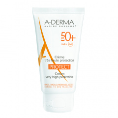A-Derma Protect - Cолнцезащитный крем SPF 50+ 40 мл A-Derma (Франция) купить по цене 974 руб.