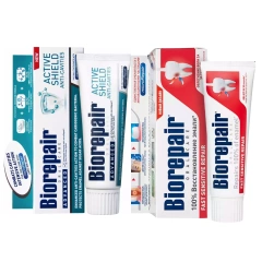 Набор для чувствительных зубов: зубная паста, 2х75 мл Biorepair (Италия) купить по цене 1 609 руб.