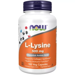 L-лизин 500 мг, 100 капсул х 840 мг Now Foods (США) купить по цене 2 520 руб.