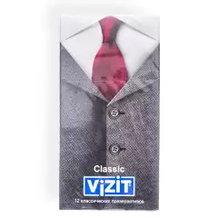 Презервативы классические, 12 шт Vizit (Россия) купить по цене 478 руб.