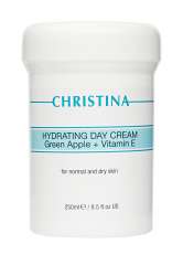 Christina Hydrating Day Cream Green Apple + Vitamin E - Увлажняющий дневной крем с зеленым яблоком и витамином Е 250 мл Christina (Израиль) купить по цене 1 970 руб.