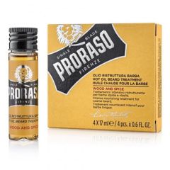 Proraso Wood and Spice - Горячее масло для бороды 4х17 мл Proraso (Италия) купить по цене 1 390 руб.