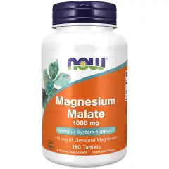 Магний 1000 мг, 180 таблеток Now Foods (США) купить по цене 5 976 руб.