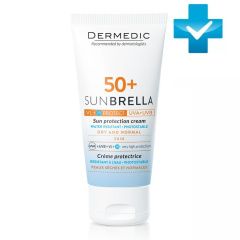 Dermedic Sunbrella Sun Protection Cream Dry and Normal Skin - Солнцезащитный крем SPF 50+ для сухой и нормальной кожи 50 гр Dermedic (Польша) купить по цене 1 248 руб.