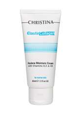 Christina Elastin Collagen Azulene Moisture Cream with Vit A, E  and  HA - Увлажняющий азуленовый крем с коллагеном и эластином для нормальной кожи 60 Christina (Израиль) купить по цене 910 руб.