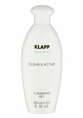 Klapp Clean and Active Cleansing Gel  - Очищающий гель 250 мл Klapp (Германия) купить по цене 2 310 руб.