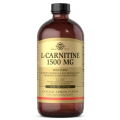 Жидкий L-Carnitine 1500 мг с натуральным лимонным вкусом, 473 мл Solgar (США) купить по цене 3 765 руб.