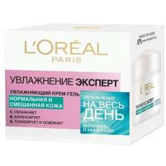 L'Oreal Dermo-Expertise - Крем-гель для лица для нормальной и смешанной кожи 50 мл L'Oreal Paris (Франция) купить по цене 442 руб.