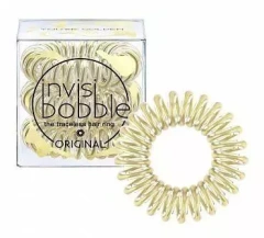 Резинка-браслет для волос Time To Shine You’re Golden, 3 шт Invisibobble (Великобритания) купить по цене 469 руб.