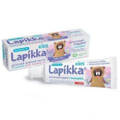 R.O.C.S. Lapikka Kids - Зубная паста Молочный пудинг с кальцием 45 гр R.O.C.S. (Россия) купить по цене 135 руб.