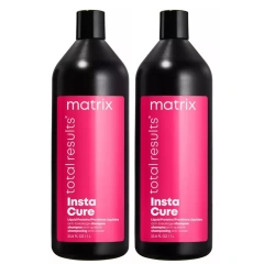 Профессиональный шампунь Instacure для восстановления волос с жидким протеином, 1000 мл х 2 шт Matrix (США) купить по цене 3 956 руб.