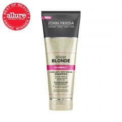 John Frieda Sheer Blonde Hi-Impact - Восстанавливающий шампунь для сильно поврежденных волос 250 мл John Frieda (Великобритания) купить по цене 767 руб.