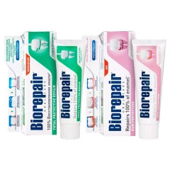 Набор для защиты десен: зубная паста, 2х75 мл Biorepair (Италия) купить по цене 1 578 руб.