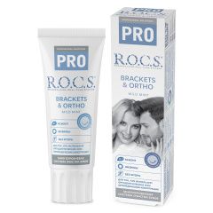 R.O.C.S. PRO Brackets & Ortho - Зубная паста 74 гр R.O.C.S. (Россия) купить по цене 422 руб.