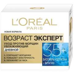 L'Oréal Dermo-Expertise -  Крем для лица Возраст эксперт 35+ для всех типов кожи 50 мл L'Oreal Paris (Франция) купить по цене 894 руб.