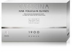 Crescina Follicular Islands 1900 - Комплекс для женщин (лосьон для стимуляции роста волос 20*3,5 мл, лосьон против выпадения волос 20*3,5 мл) Crescina (Швейцария) купить по цене 27 528 руб.